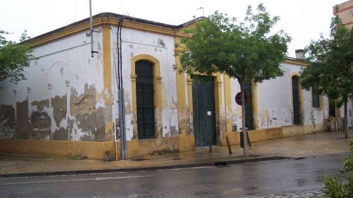 Casco de bodega en la calle Circo de Jerez