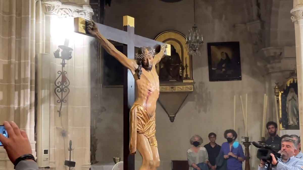 Cristo de la Viga de la Parroquia de San Marcos de Jerez