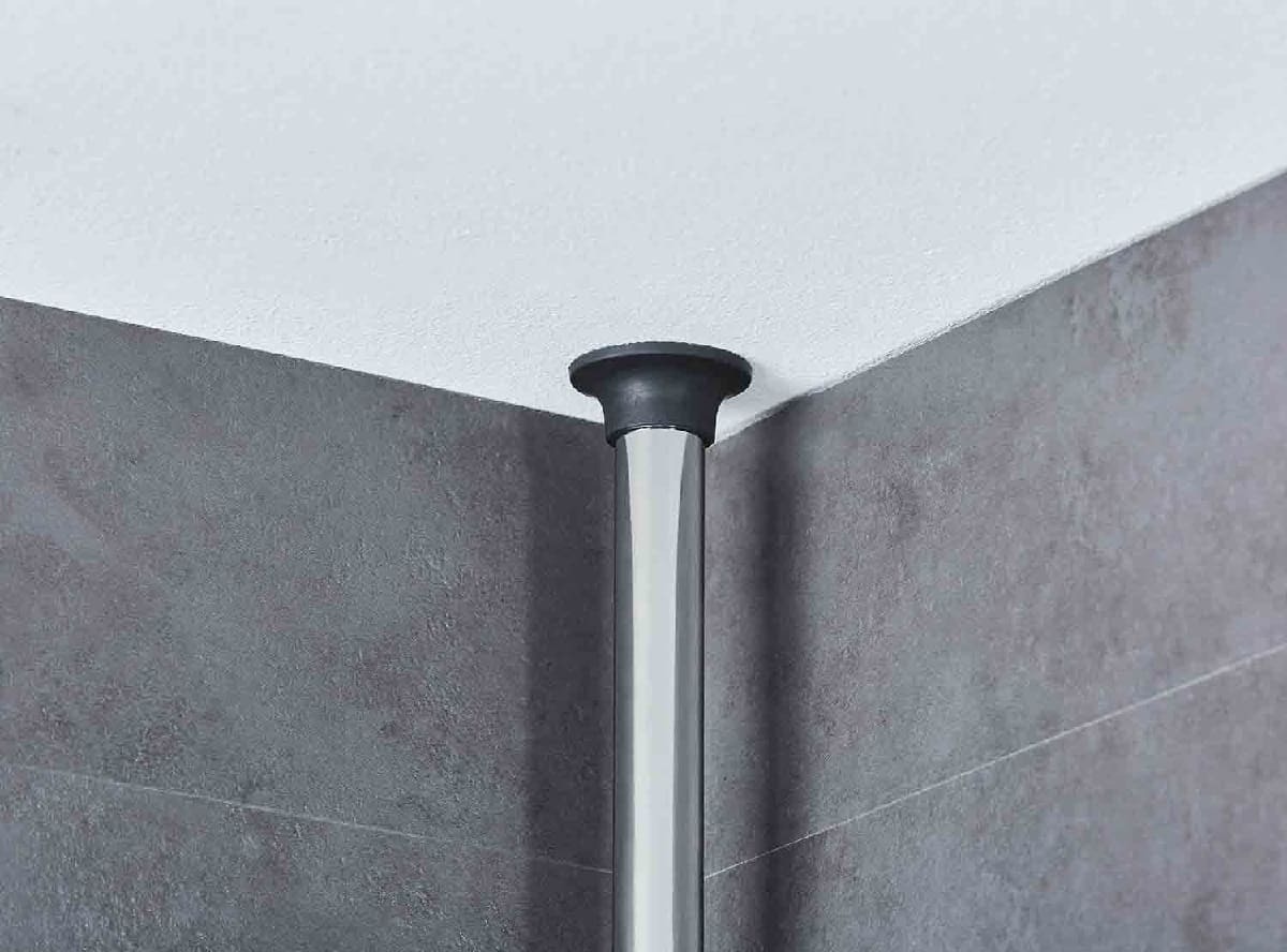 Estantería esquinera para baño telescópica de Lidl