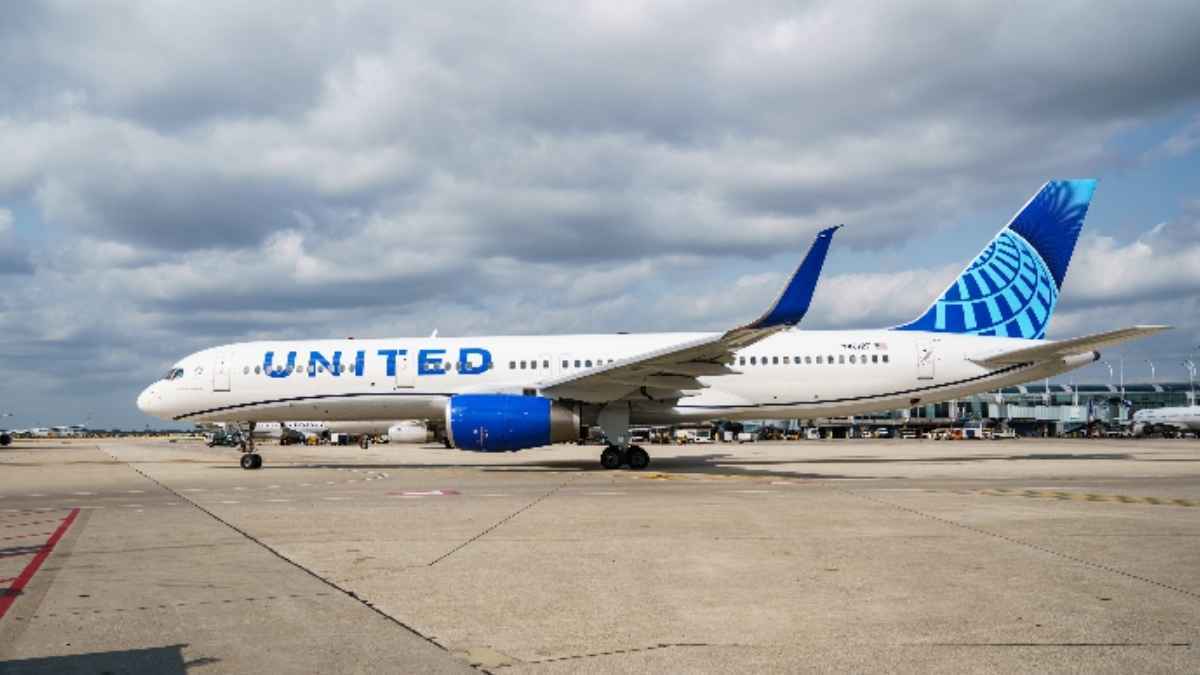 Un avión de United