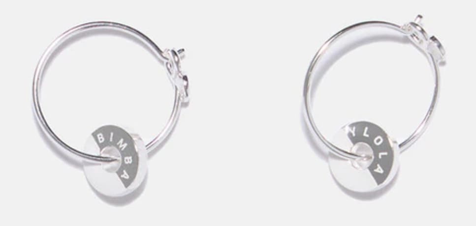Pendientes de aro Bimba y Lola