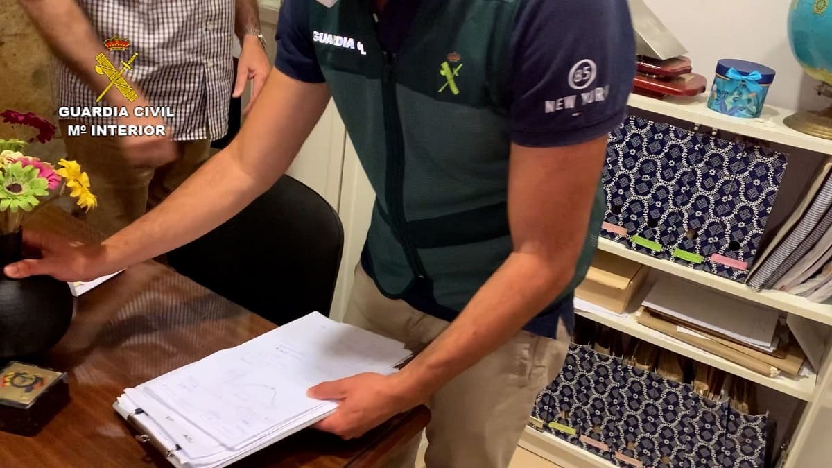 Operación de la Guardia Civil en la provincia de Cádiz