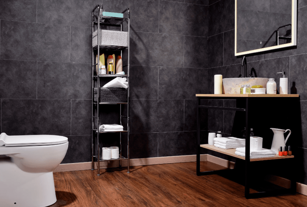 Estante de baño Patrick cromo