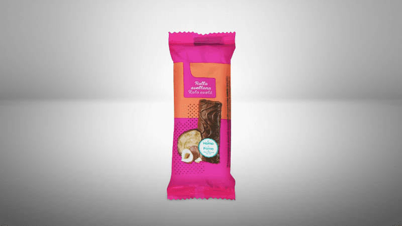 Rollo con sabor a avellana