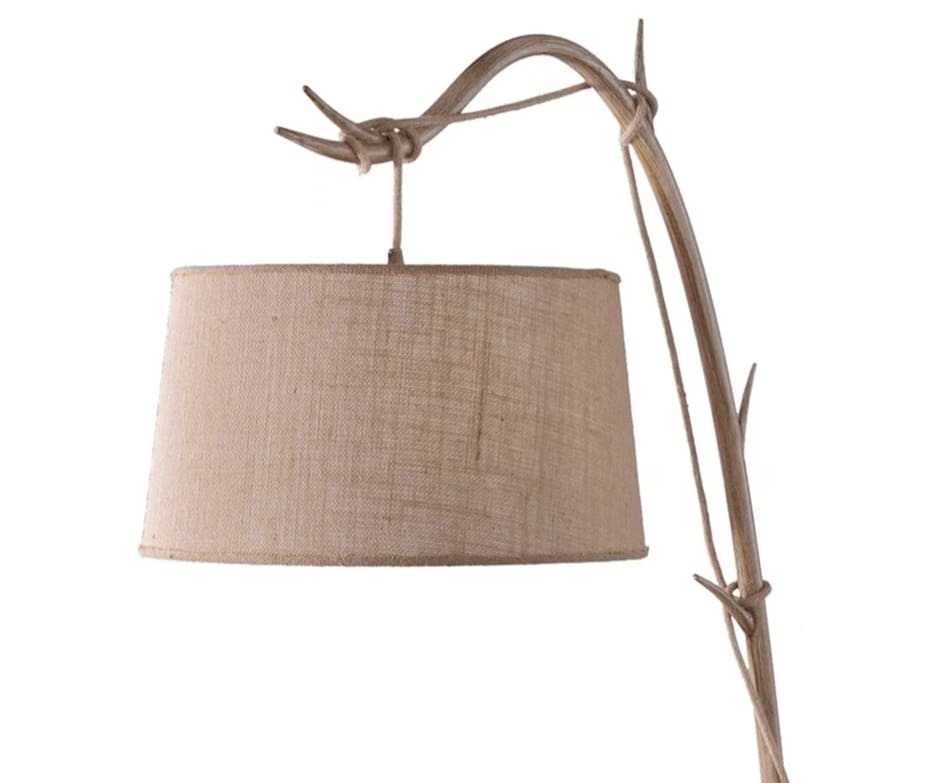 Lámpara de pie modelo Sabina beige de Leroy Merlin