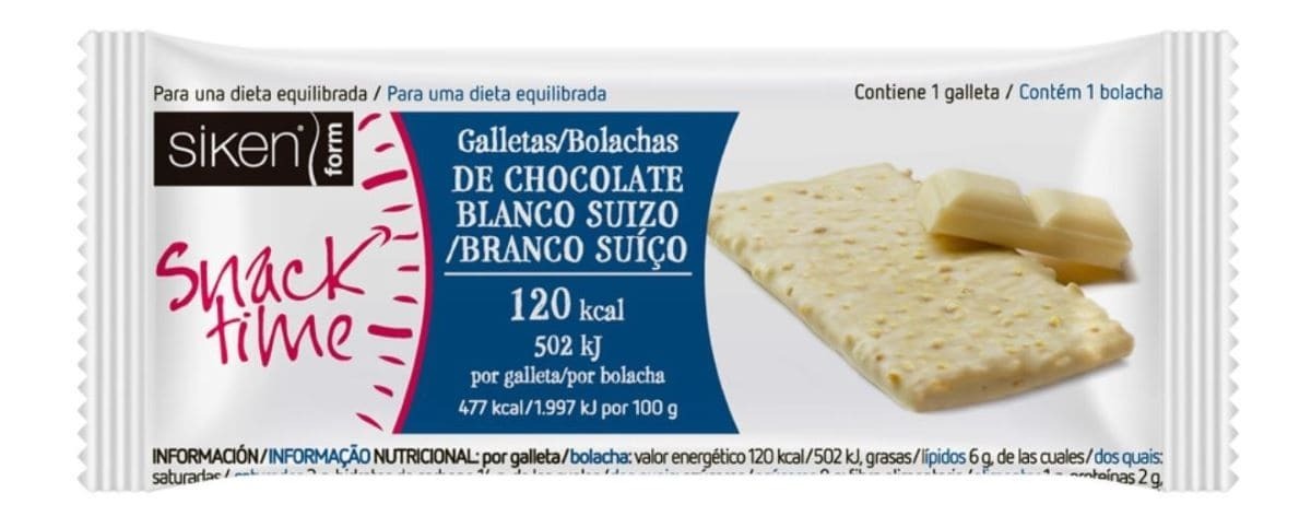 Galleta chocolate blanco Siken Form en El Corte Inglés