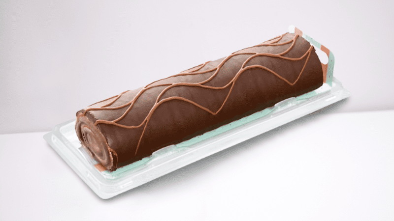 Brazo de chocolate y trufa