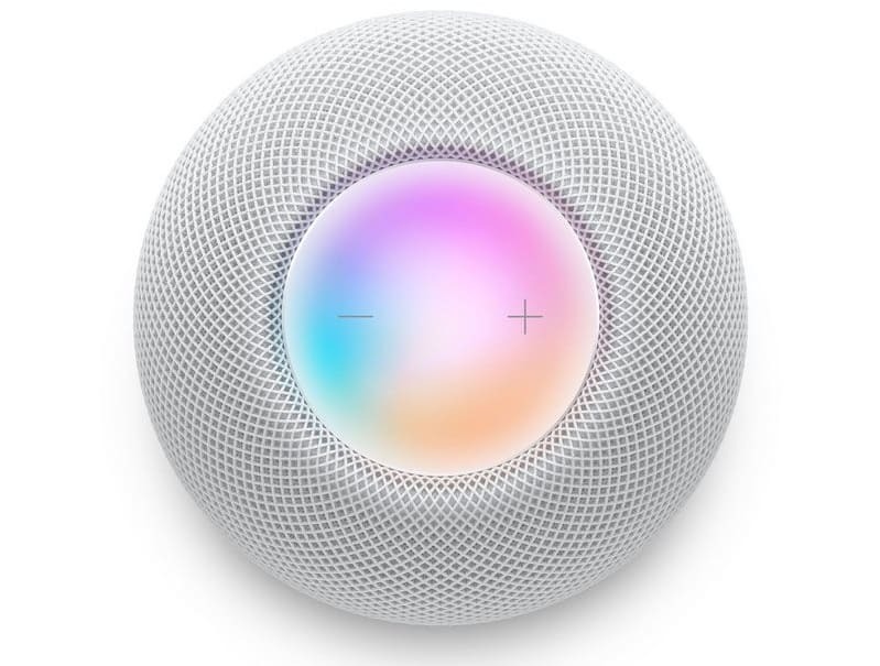 Apple HomePod mini en color blanco