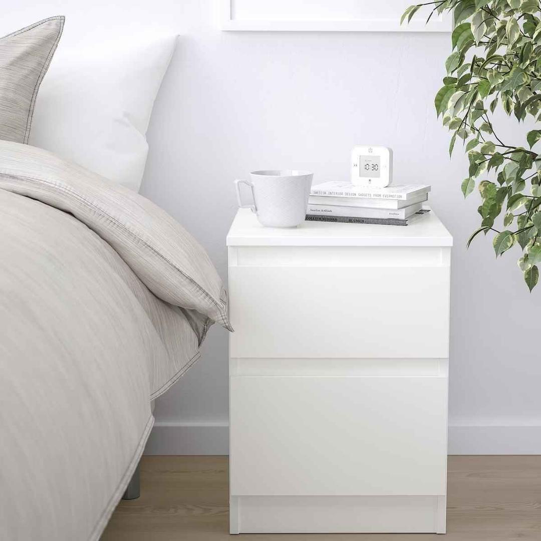 ​

Muebles dormitorio j4, Knisa gris claro/blanco SLATTUM / KULLEN

​