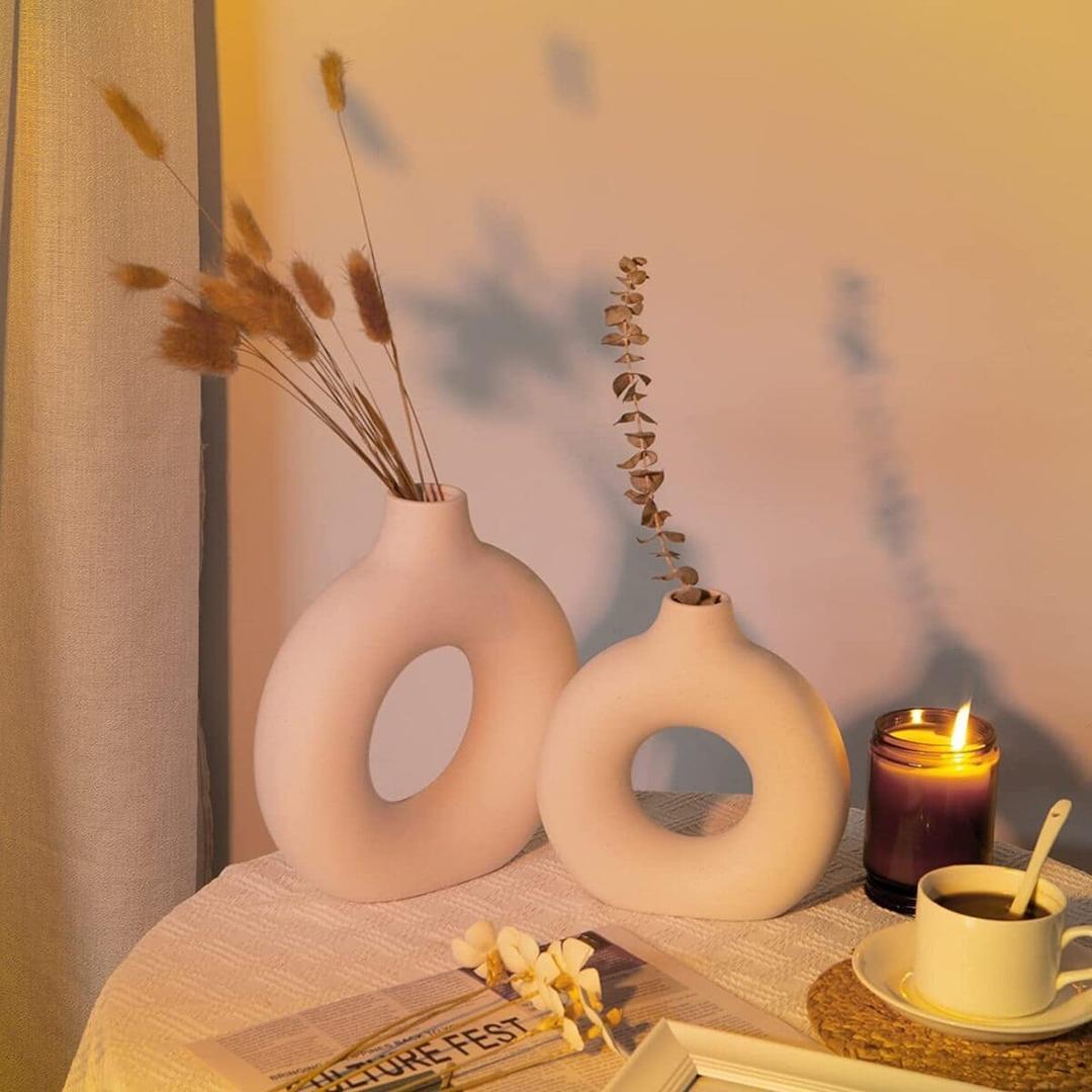 Jarrón de cerámica hecho a mano SOBEAU