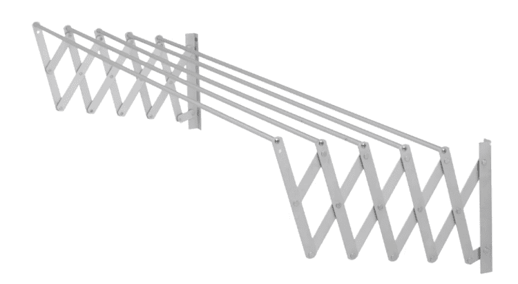 Tendedero barras extensible para pared