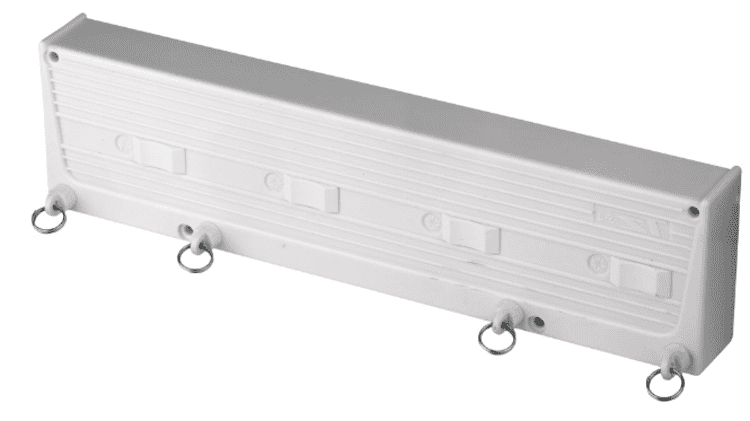 Tendedero de cuerda extensible