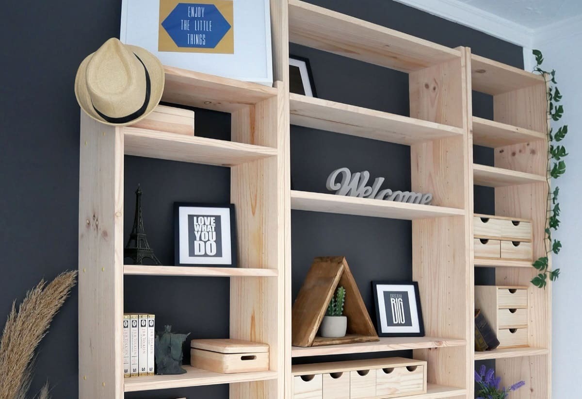 Estantería biblioteca Gala de Leroy Merlin