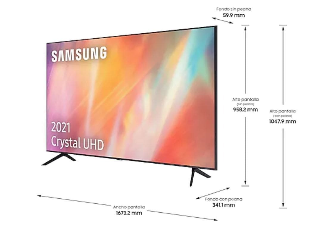 TV LED 75'' - Samsung UE75AU7175UXXC