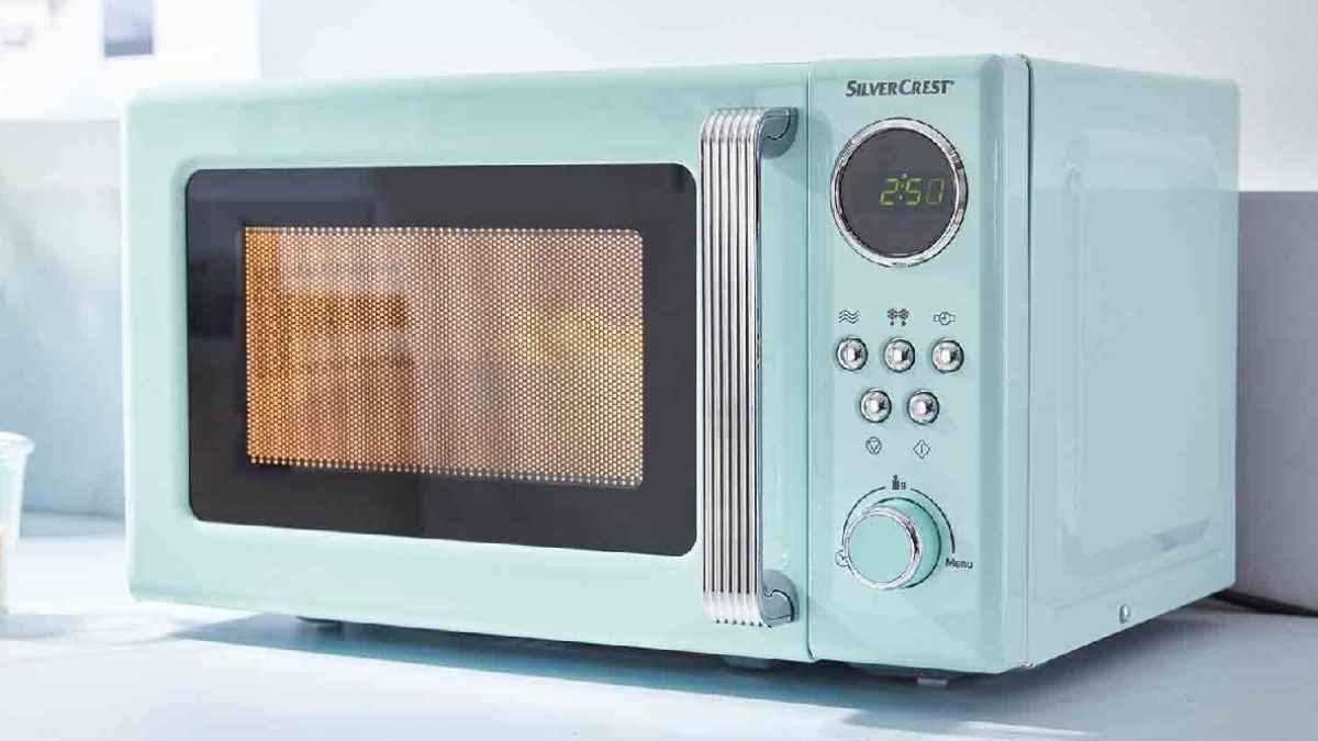 Microondas azul 700 W Silver Crest