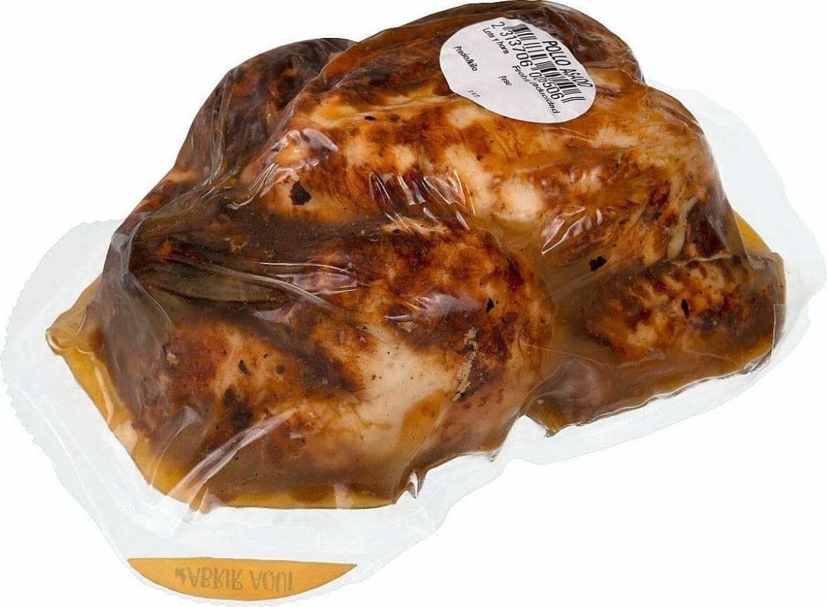 Pollo asado Hacendado