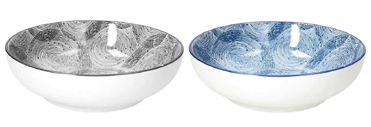 Cuenco de porcelana Tognana