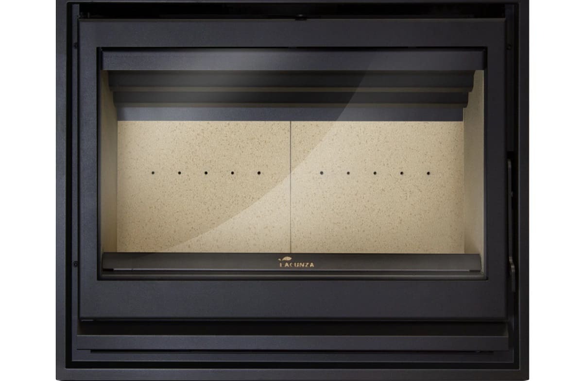 Estufa de pared de leña Lacunza Siena de Leroy Merlin