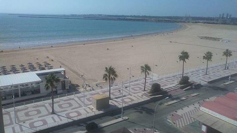 La playa de Valdelagrana