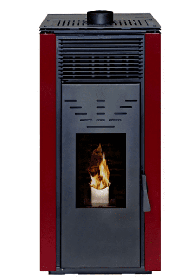 Estufa de pellet sin corriente eléctrica Cero