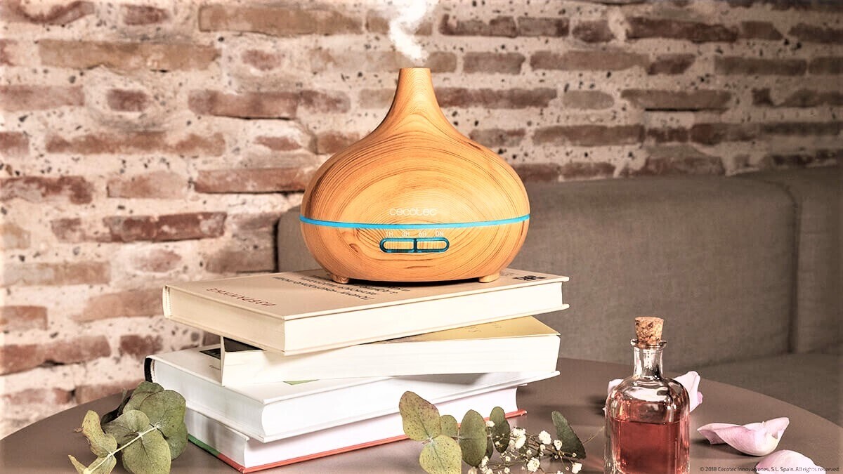 Amazon tiene el humidificador y ambientador de Cecotec más bonito para decorar el salón