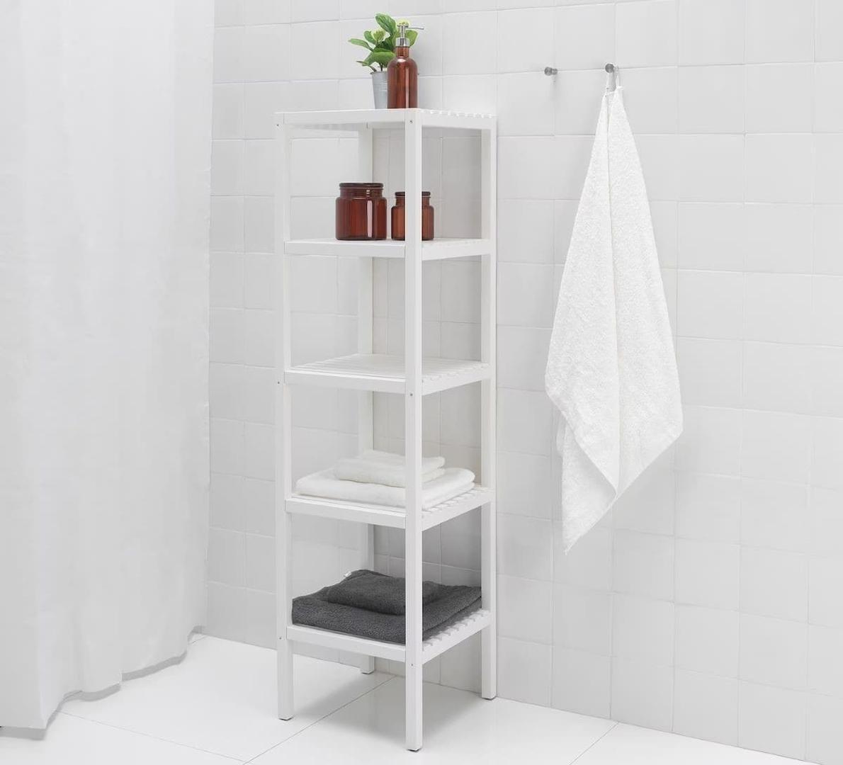 MUSKAN Estantería blanca de Ikea