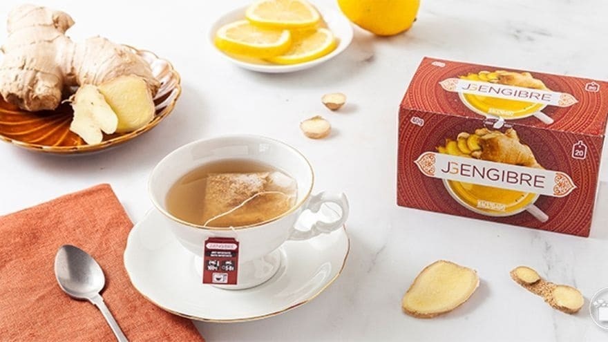 Té de jengibre de Hacendado en Mercadona