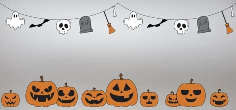 Mural adhesivo Event 2 de Halloween