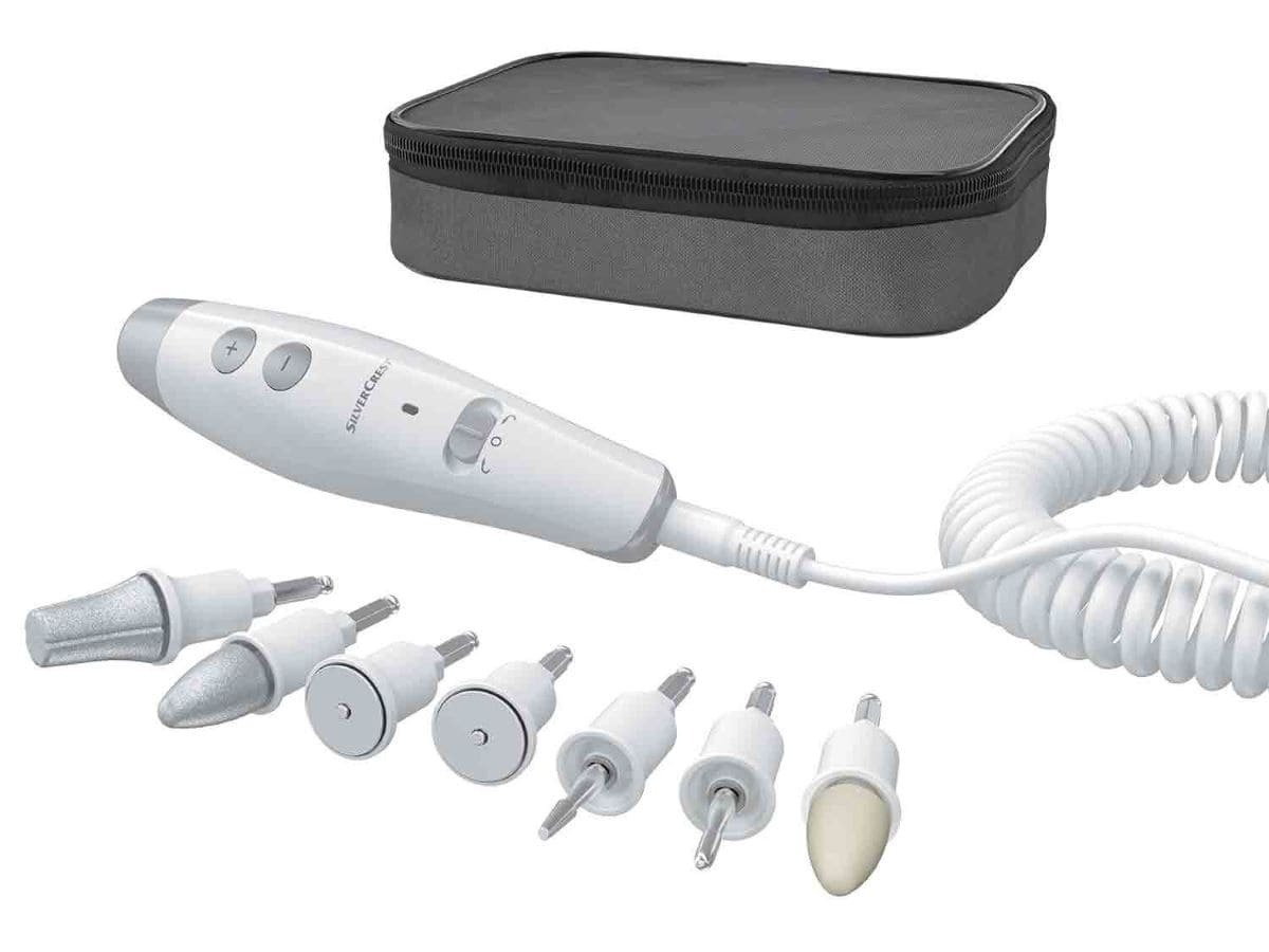 Set de manicura y pedicura eléctrico Silver Crest