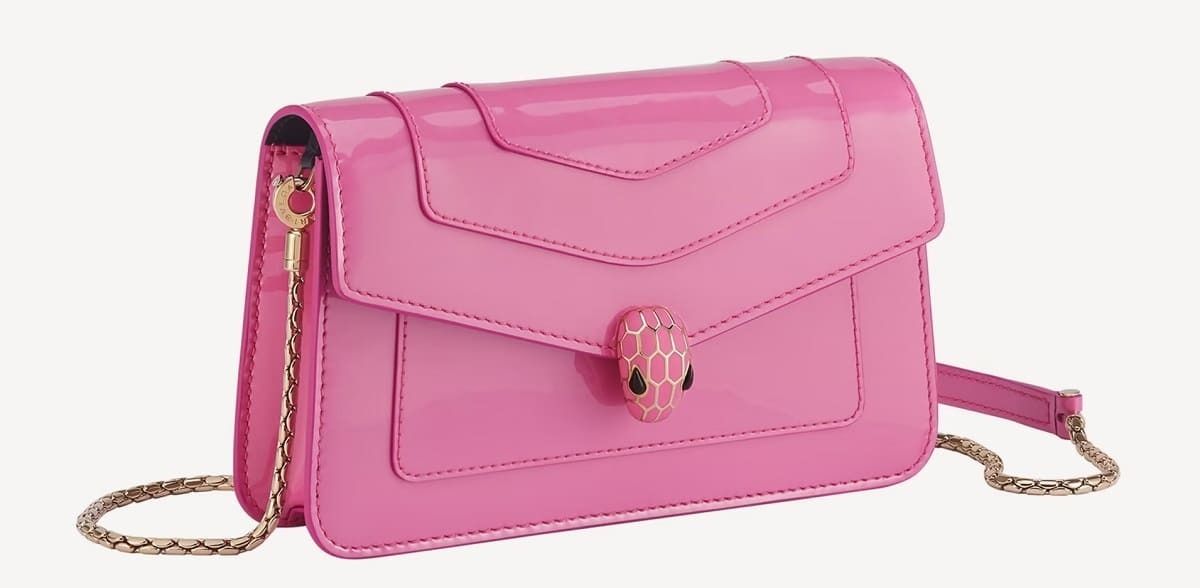 Bolso fucsia Serpenti Forever de Bulgari