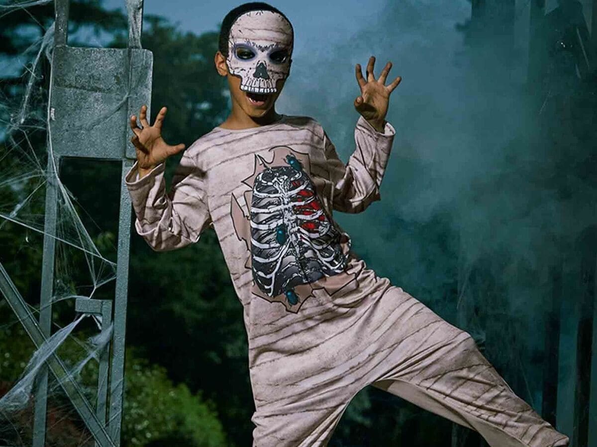 Disfraz de momia infantil