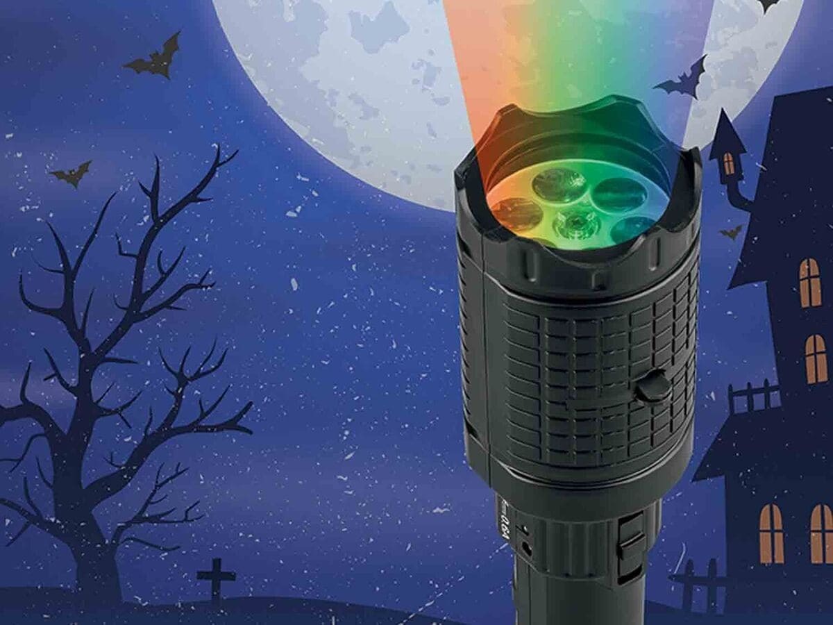 Foco con motivos de Halloween