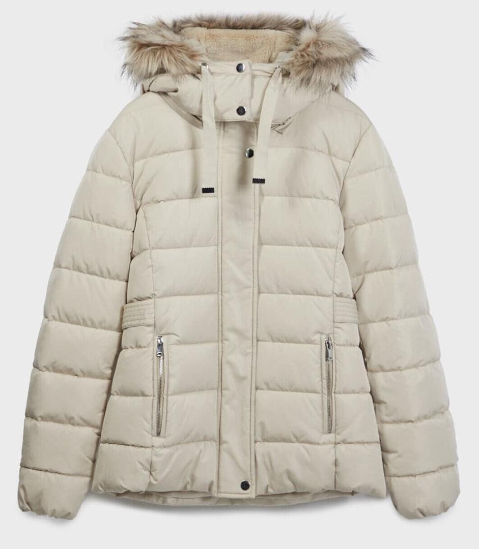 ANORAK CON CAPUCHA DESMONTABLE WATER RESISTANT