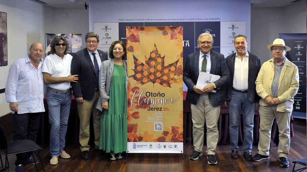 Presentación de la programación flamenca en noviembre en Jerez