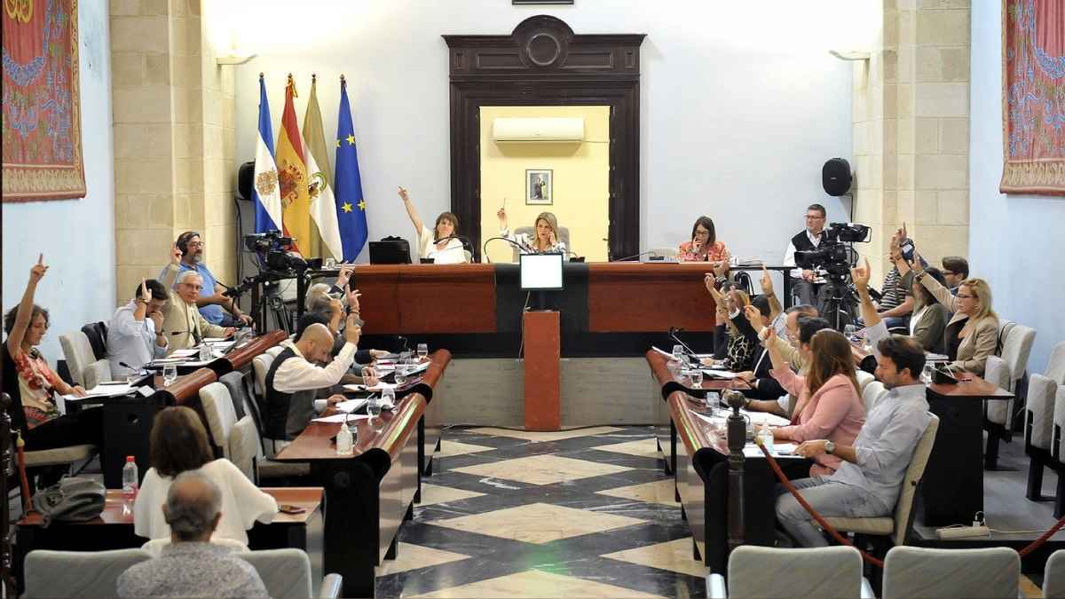 Pleno del Ayuntamiento de Jerez