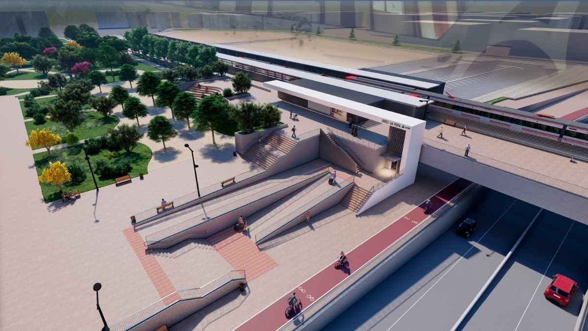 Así será la nueva estación ferroviaria en Jerez