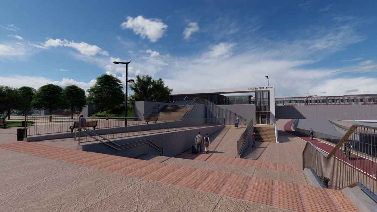 Así será la nueva estación ferroviaria en Jerez