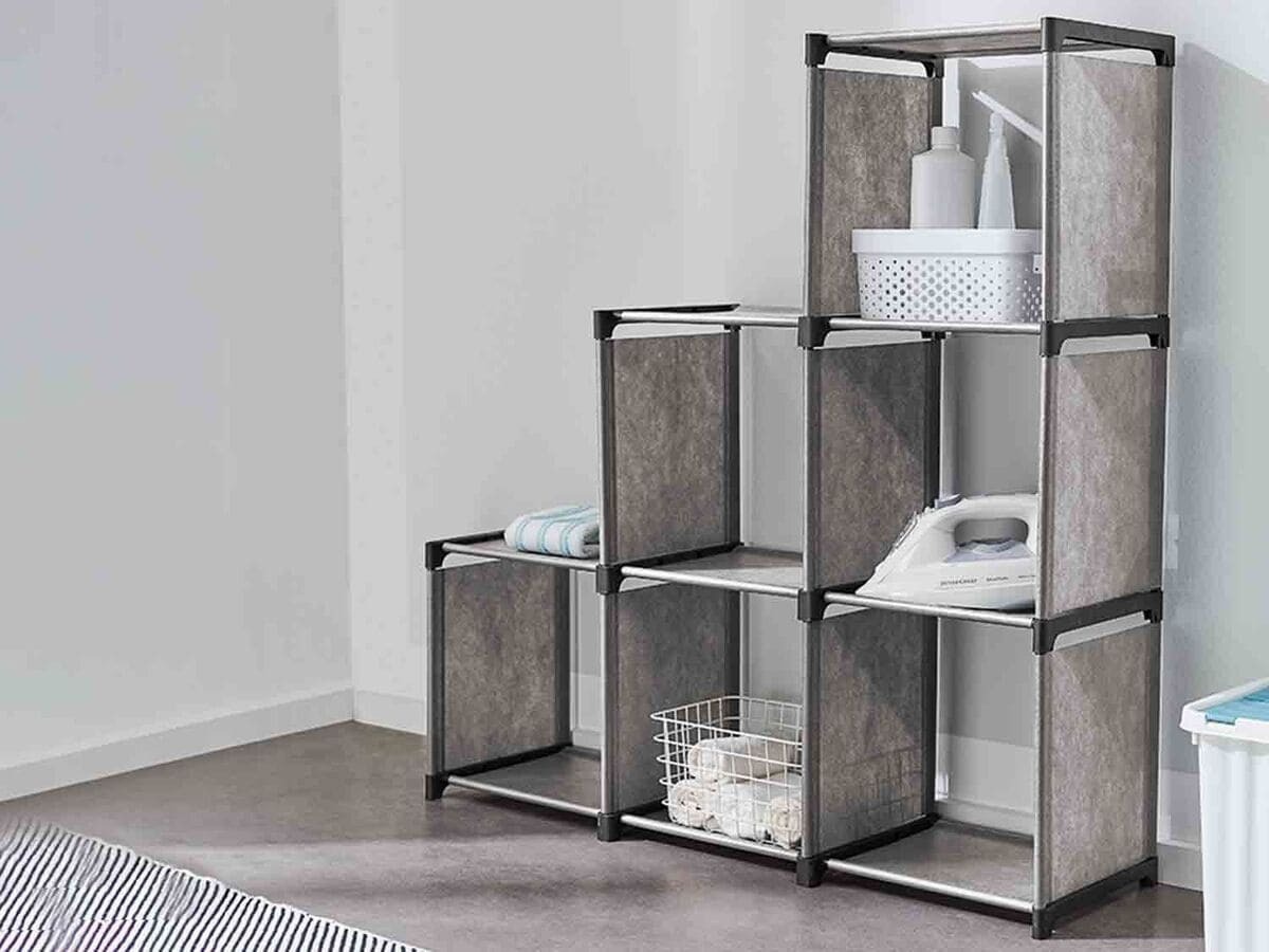 Estantería de cubos