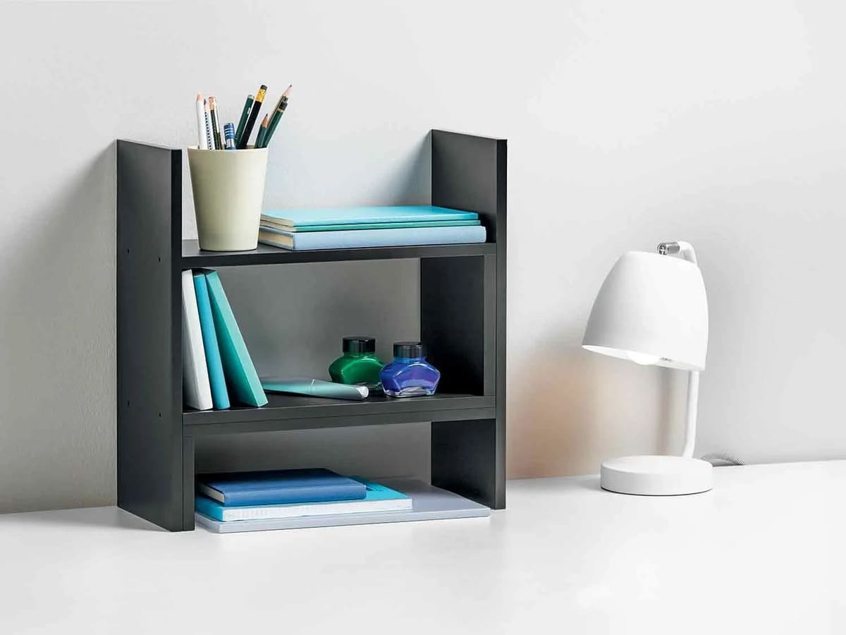 Estantería de mesa ajustable