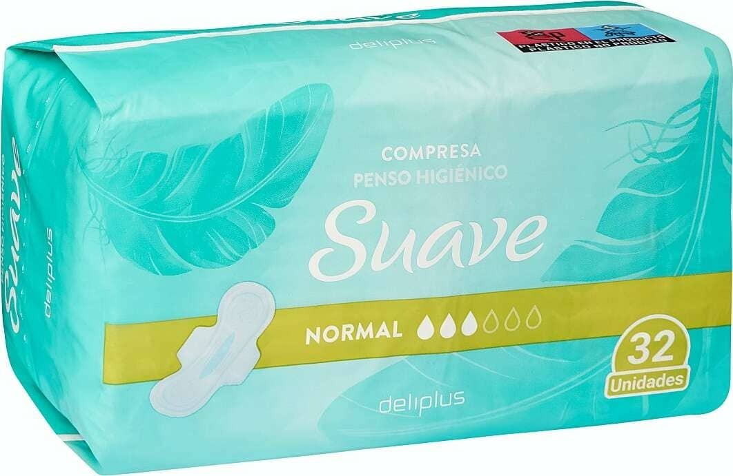 Compresa con alas normal suave