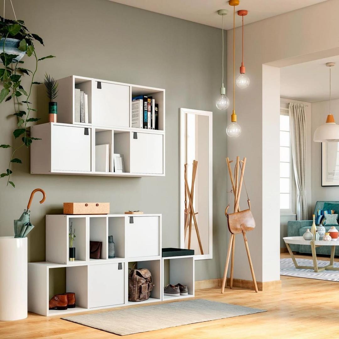 Estantería decorativa serie Spaceo KUB 1 cubo de Leroy Merlin