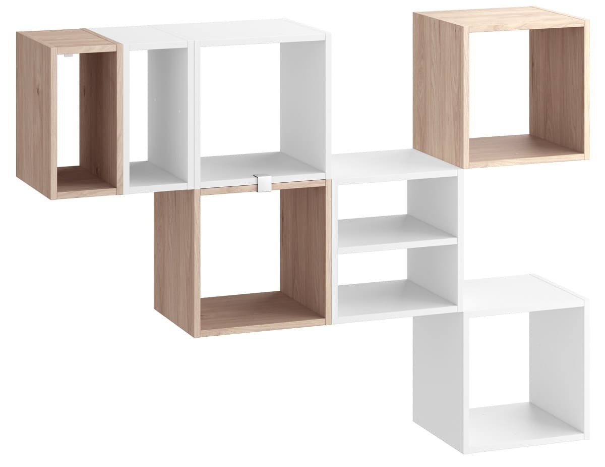 Estantería decorativa serie Spaceo KUB 1 cubo de Leroy Merlin