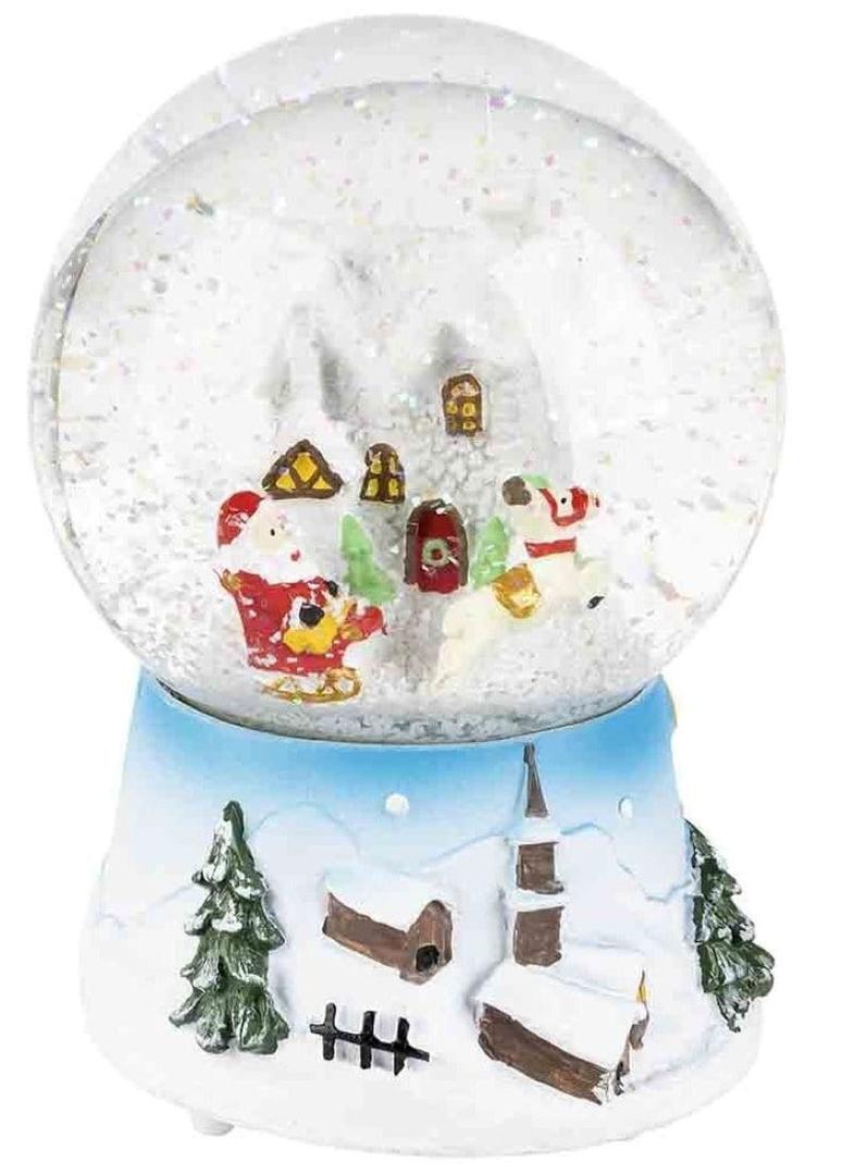 Bola de nieve con música