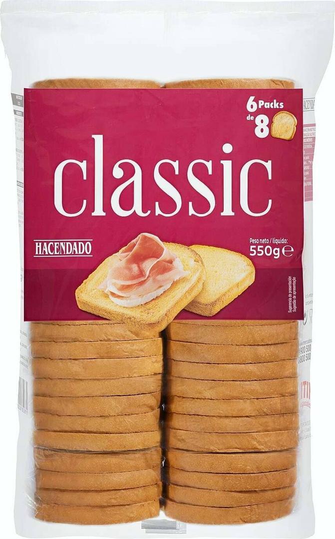 Pan tostado Classic