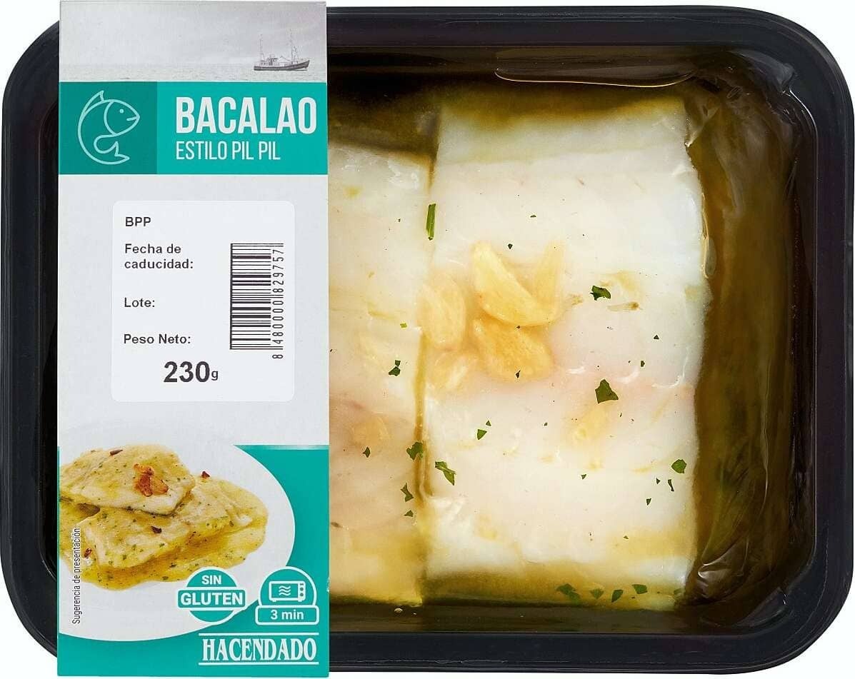 Bacalao estilo pil pil