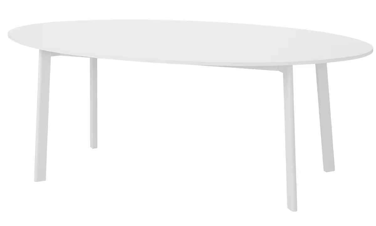 Mesa, blanco/efecto piedra blanco GIDEÅ