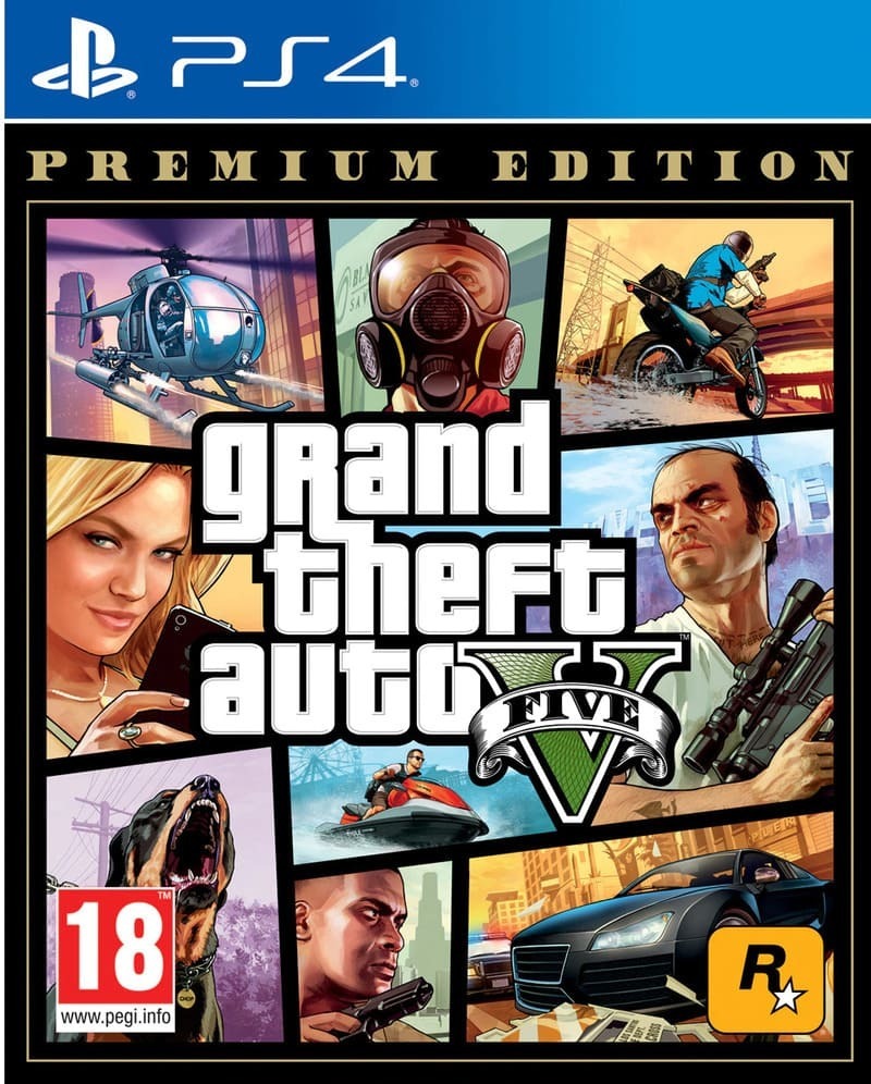 GTA V Edición Premium PS4