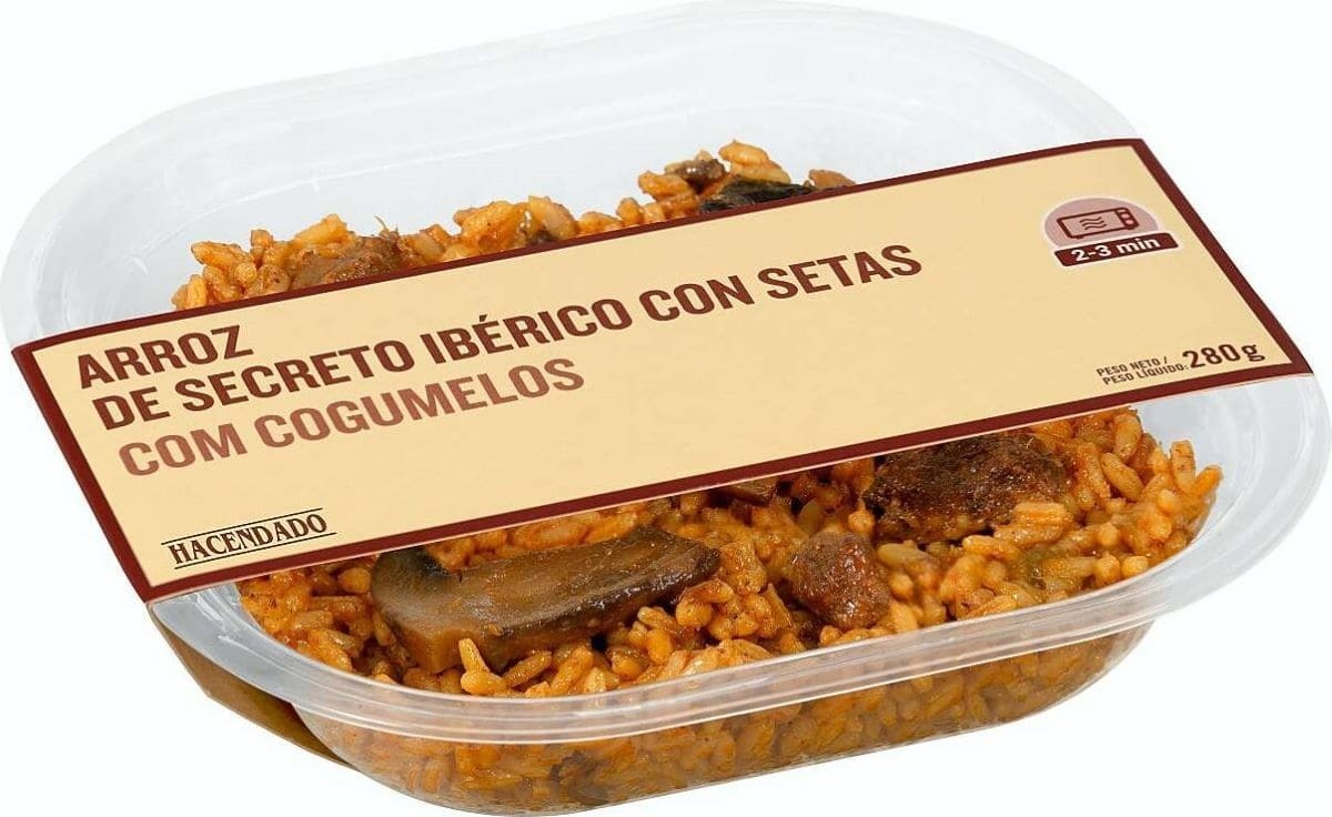Arroz de secreto ibérico