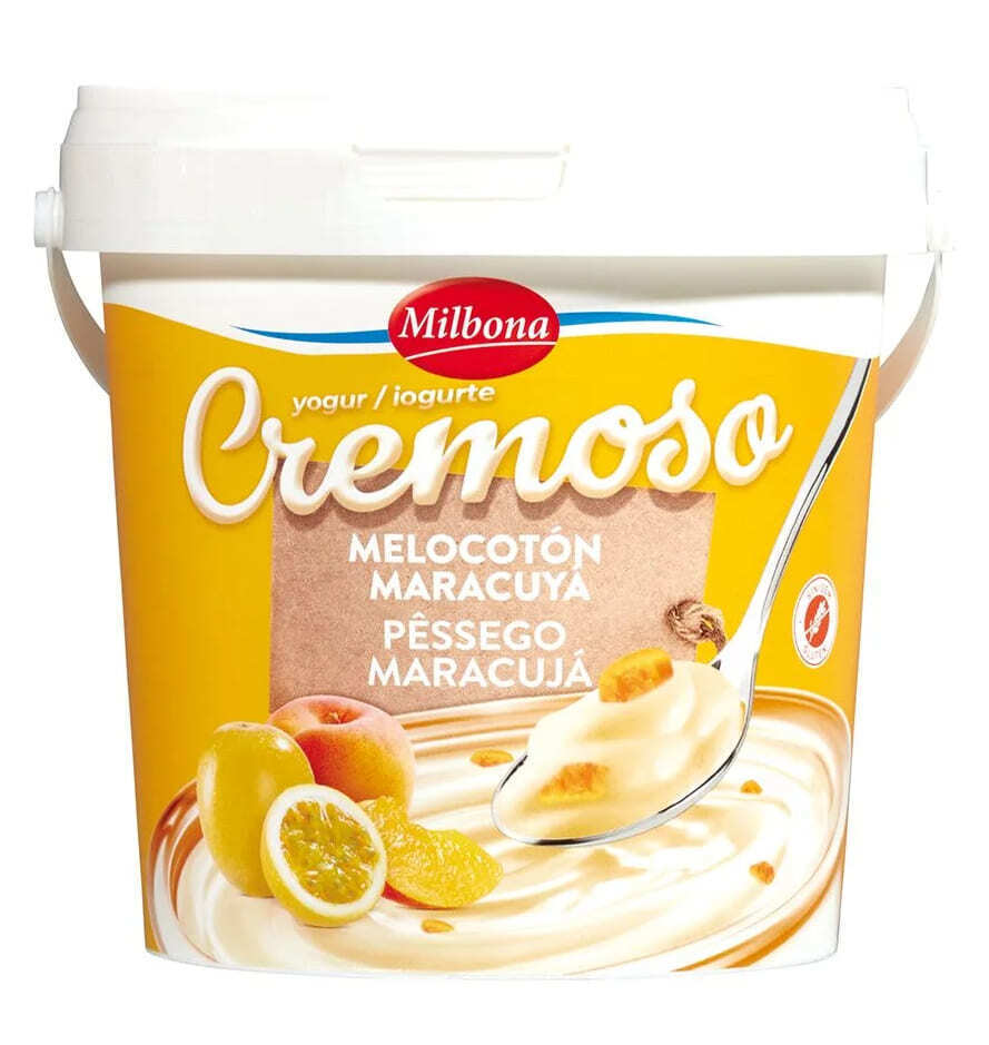 Yogur cremoso melocotón Milbona