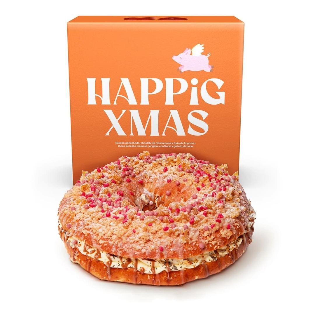 Roscón XO mascarpone-pasión, dulce de leche y jengibre de David Muñoz en El Corte Inglés